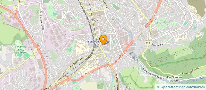 localisation de l'entreprise AMCJLL à SAINT-ETIENNE