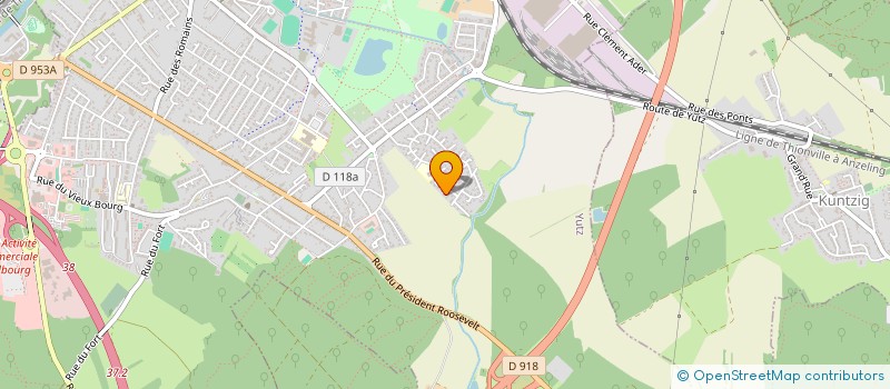 localisation de l'entreprise AMCK KLEIN MEDICAL  BASSE-HAM