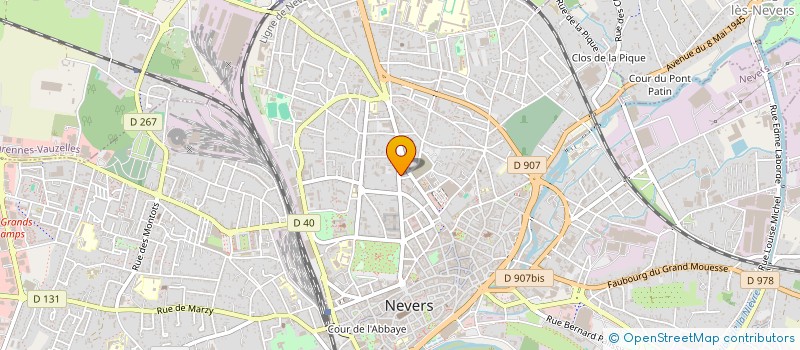 localisation de l'entreprise AMCLECO à NEVERS