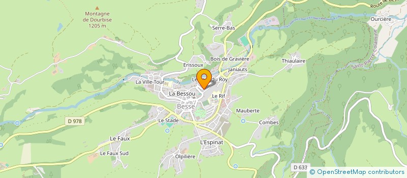 localisation de l'entreprise AMCM  BESSE-ET-SAINT-ANASTAISE