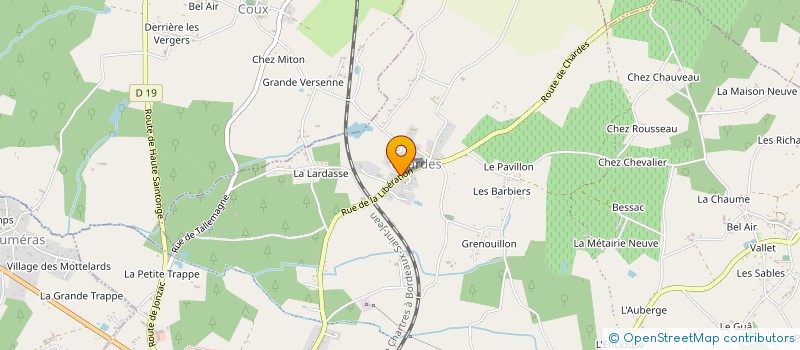 localisation de l'entreprise AMCM  MONTENDRE