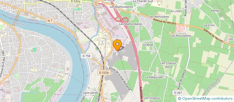 localisation de l'entreprise AMCN SPORT & SANTE à MERCUROL-VEAUNES