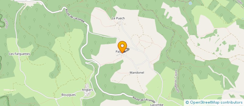 localisation de l'entreprise AMCO  SALVAGNAC-CAJARC