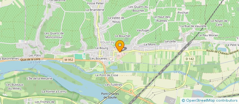 localisation de l'entreprise AMCO  VOUVRAY