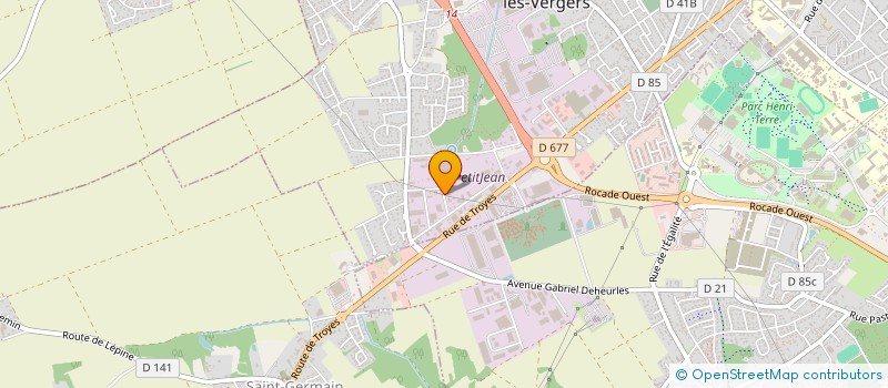 localisation de l'entreprise AMCO LOYER RENO à SAINT-ANDRE-LES-VERGERS