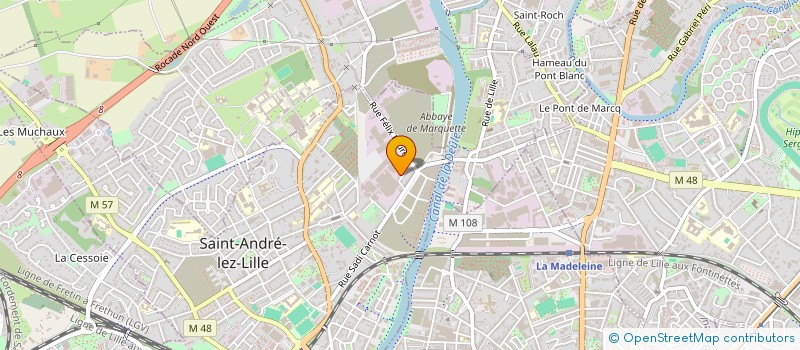 localisation de l'entreprise AMCP à SAINT-ANDRE-LEZ-LILLE