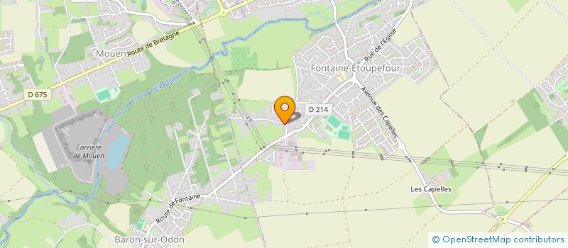 localisation de l'entreprise AMCS  FONTAINE-ETOUPEFOUR