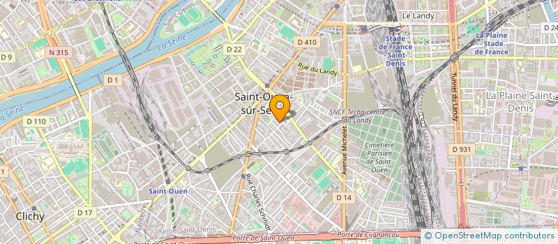 localisation de l'entreprise AMCS CONSULTING à SAINT-OUEN-SUR-SEINE