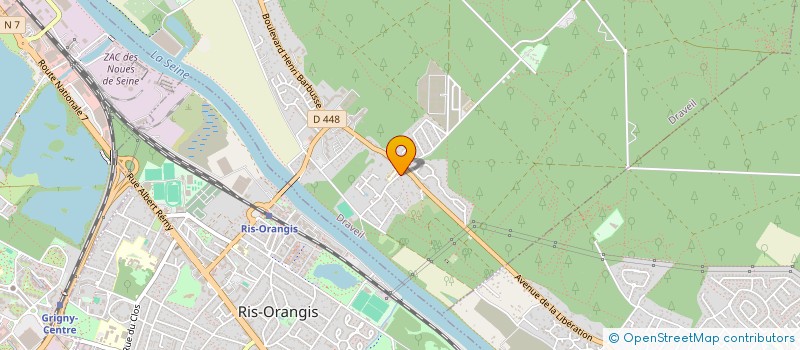 localisation de l'entreprise AMCSI à SOISY-SUR-SEINE