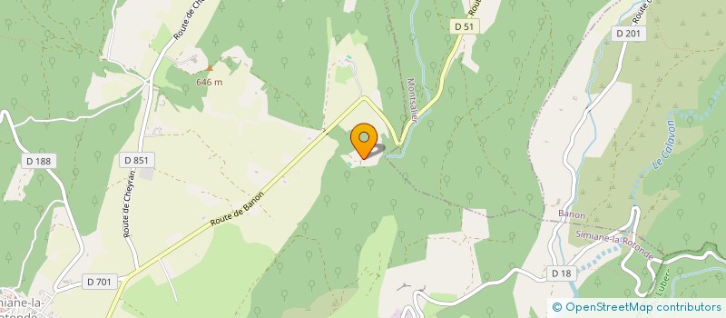 localisation de l'entreprise AMD  SIMIANE-LA-ROTONDE