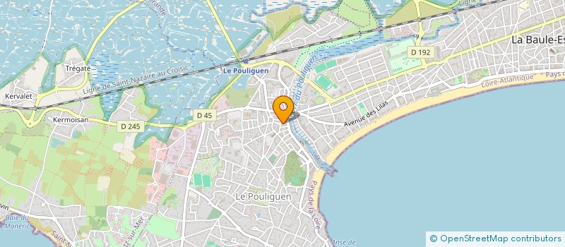 localisation de l'entreprise AMD  LE POULIGUEN