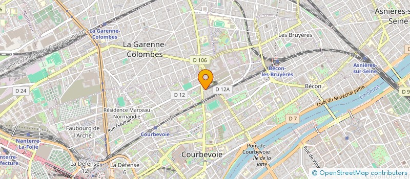 localisation de l'entreprise AMD à ASNIERES-SUR-SEINE