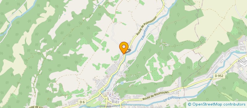 localisation de l'entreprise AMD  RIEZ