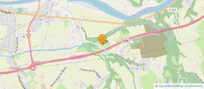 localisation de l'entreprise AMD CLIM  CHATUZANGE-LE-GOUBET