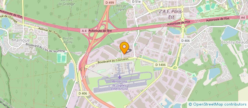 localisation de l'entreprise AMD CONCEPT à LOGNES
