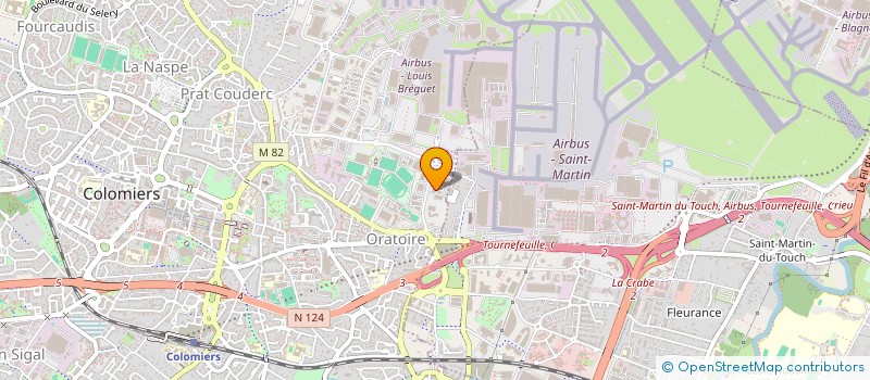 localisation de l'entreprise AMD CONCEPT à COLOMIERS
