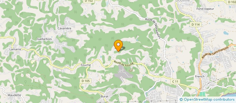 localisation de l'entreprise AMD CONSEILS & MANAGEMENT  SAINTE ANNE