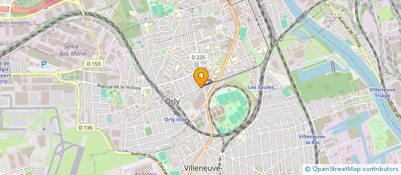 localisation de l'entreprise AMD EVENT  ORLY