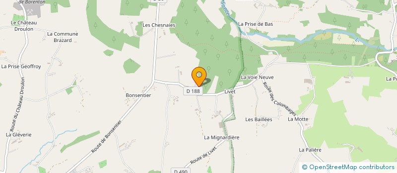 localisation de l'entreprise AMD EVENTS  BARENTON