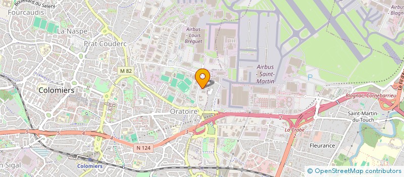 localisation de l'entreprise AMD LINE à COLOMIERS