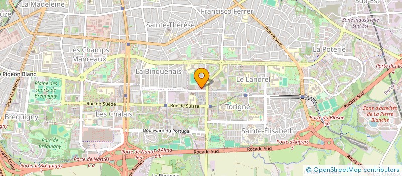 localisation de l'entreprise AMD MANAGEMENT SERVICES  RENNES