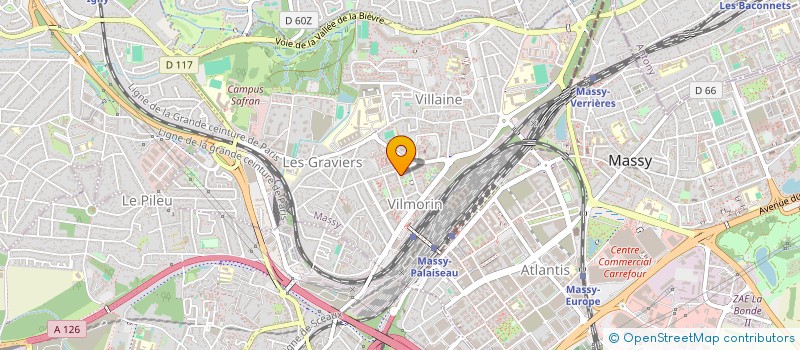localisation de l'entreprise AMD MOTORS à MASSY