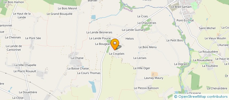 localisation de l'entreprise AMD VAUNOISE  ROMILLE