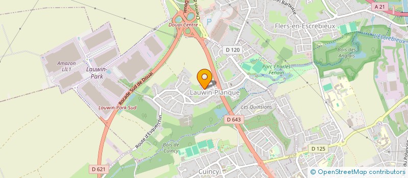 localisation de l'entreprise AMDB  LAUWIN-PLANQUE