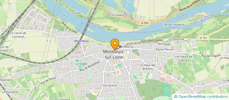 localisation de l'entreprise AMDI37  MONTLOUIS-SUR-LOIRE