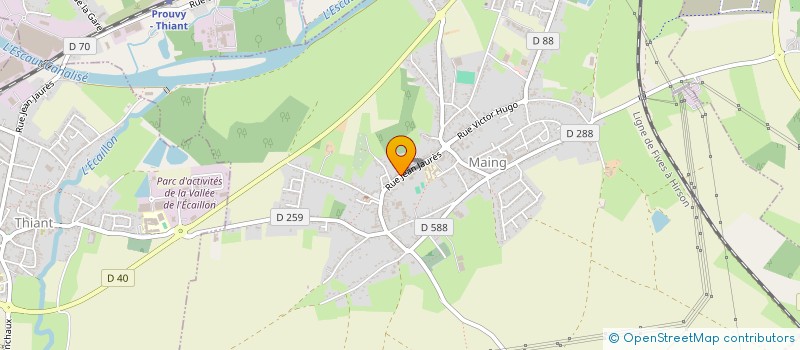 localisation de l'entreprise AMDIAG  MAING