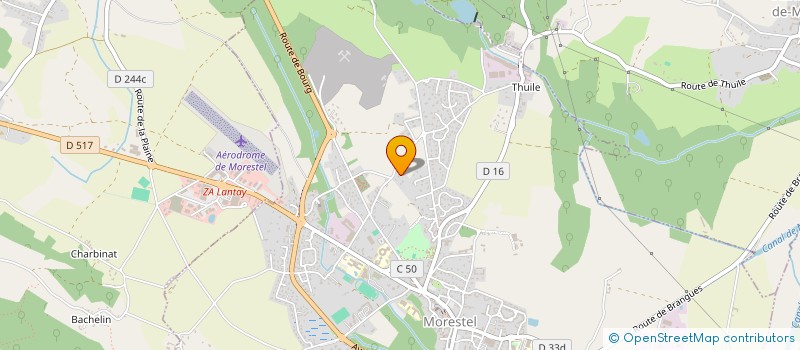 localisation de l'entreprise AMDIMA ISOLATION  MORESTEL