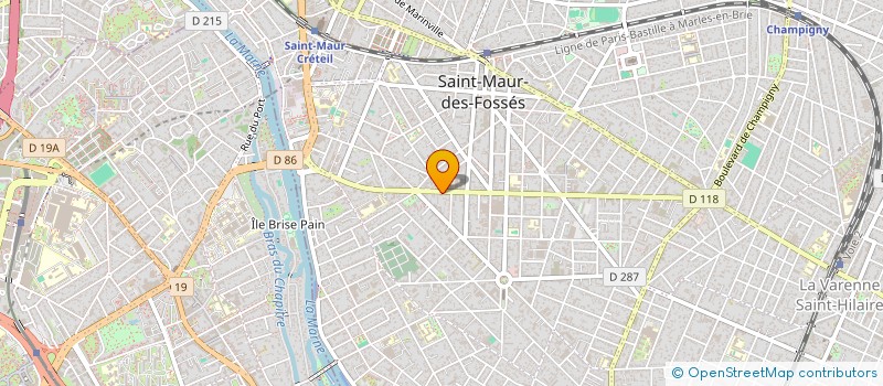 localisation de l'entreprise AMDIPHITHOM à SAINT-MAUR-DES-FOSSES