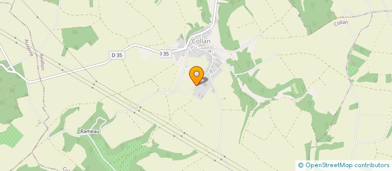 localisation de l'entreprise AMDIS  COLLAN