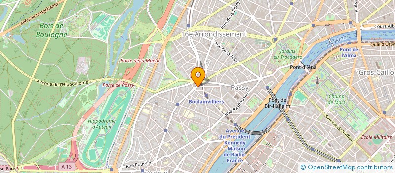 localisation de l'entreprise AMDL CONSULTANT SARL  PARIS