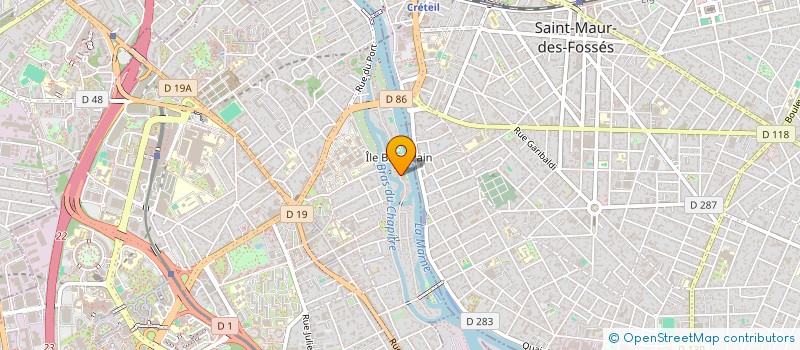 localisation de l'entreprise AMDN DAUPHINS DE CRETEIL à CRETEIL