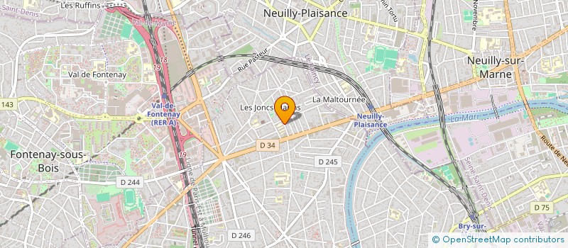 localisation de l'entreprise AMDOA  LE PERREUX-SUR-MARNE