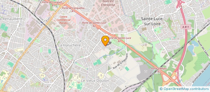 localisation de l'entreprise AMDOMOTIC à NANTES