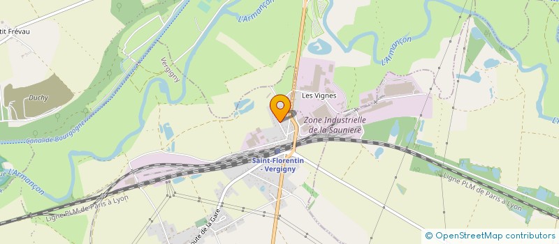 localisation de l'entreprise AMDS  SAINT-FLORENTIN