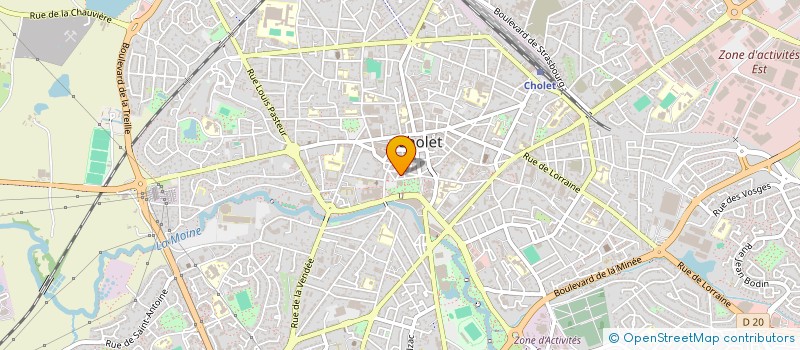 localisation de l'entreprise AMDS à CHOLET