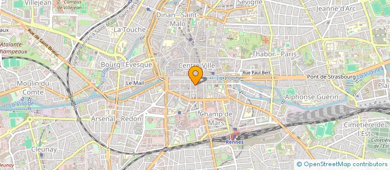 localisation de l'entreprise AME à RENNES