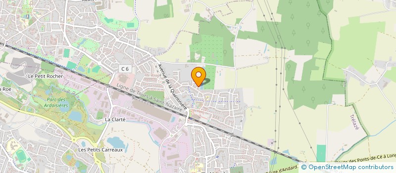 localisation de l'entreprise AME  TRELAZE