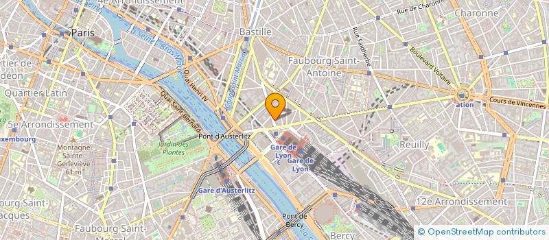 localisation de l'entreprise AME à PARIS