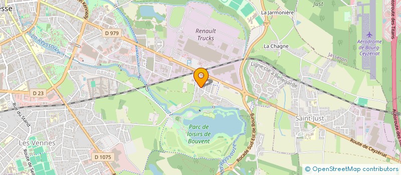 localisation de l'entreprise AME  BOURG-EN-BRESSE