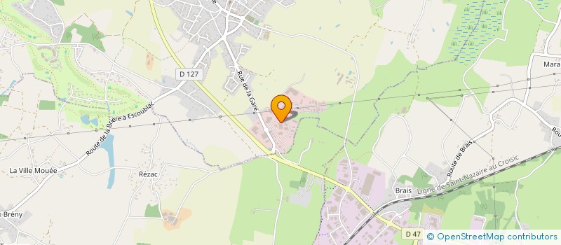 localisation de l'entreprise AME  SAINT-ANDRE-DES-EAUX