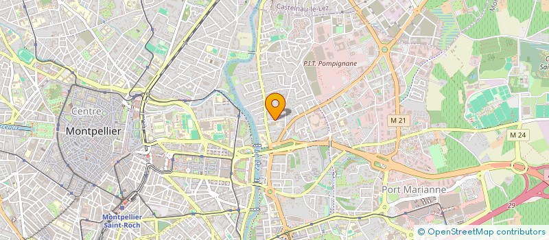 localisation de l'entreprise AME à MONTPELLIER