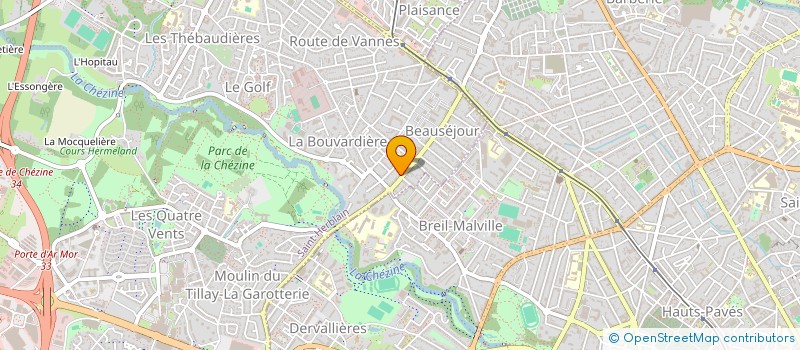 localisation de l'entreprise AME  SAINT-HERBLAIN