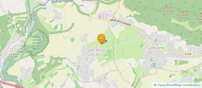 localisation de l'entreprise AME à SAINT-BLAISE-DU-BUIS