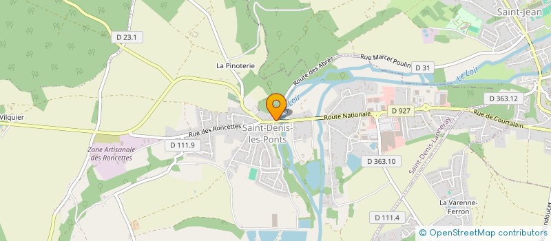 localisation de l'entreprise AME à SAINT-DENIS-LANNERAY