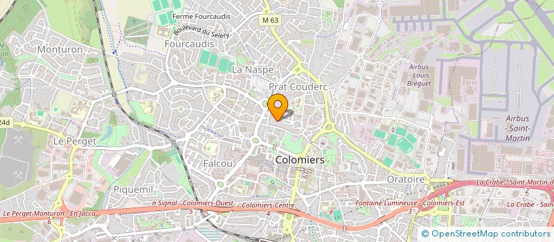 localisation de l'entreprise AME à COLOMIERS