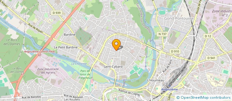 localisation de l'entreprise AME-AL-GAM(M)E : COLLECTIF MUSIQUES IMPROVISEES à ANGOULEME